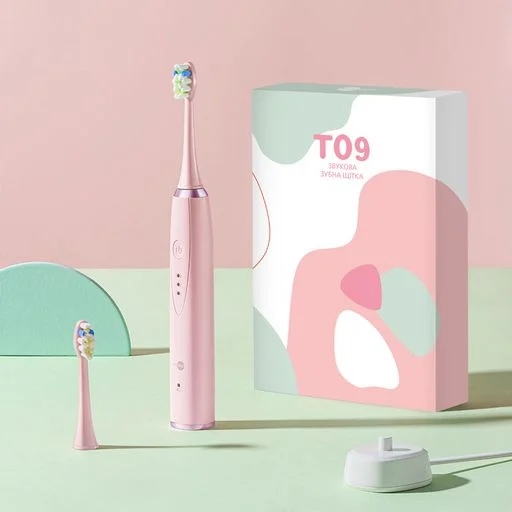 Електрична звукова зубна щітка Prooral T09 рожева