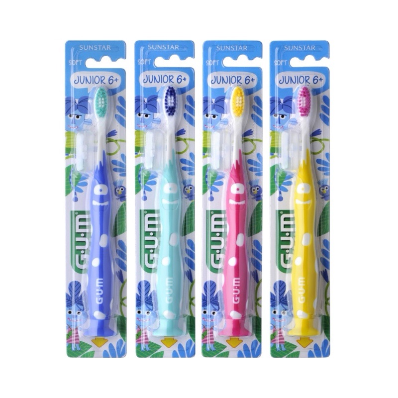 GUM JUNIOR MONSTER зубна щітка (для дітей від 7 до 12 років)